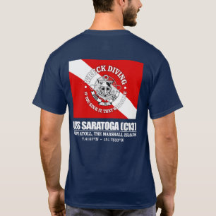 Camiseta USS Saratoga (CV3) (buceo)