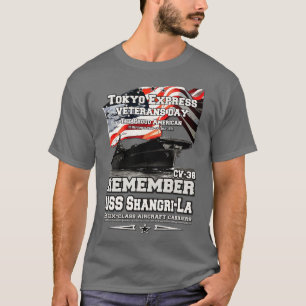 Camiseta USS ShangriLa CV38 Compañías aéreas de clase Essex