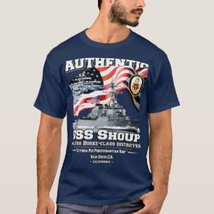 Camiseta USS Shoup DDG86 Destroyer