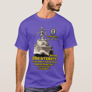 Camiseta USS Sterett DDG104 Veteranos destructores