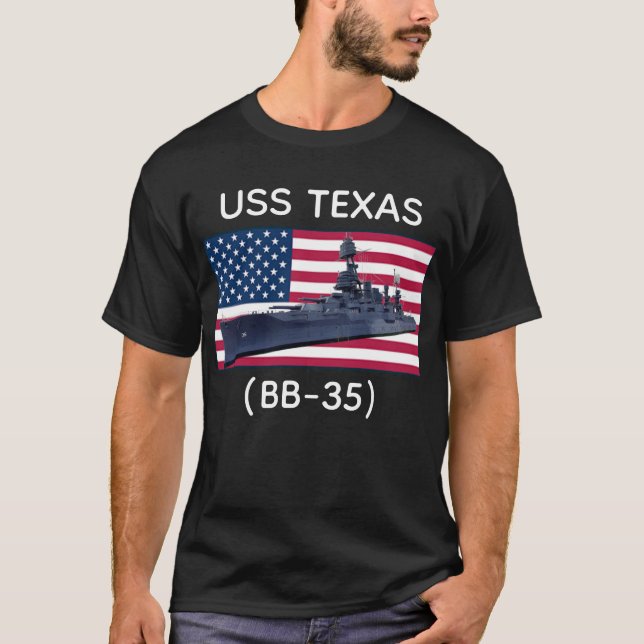 Camiseta USS Texas (BB-35) (Anverso)