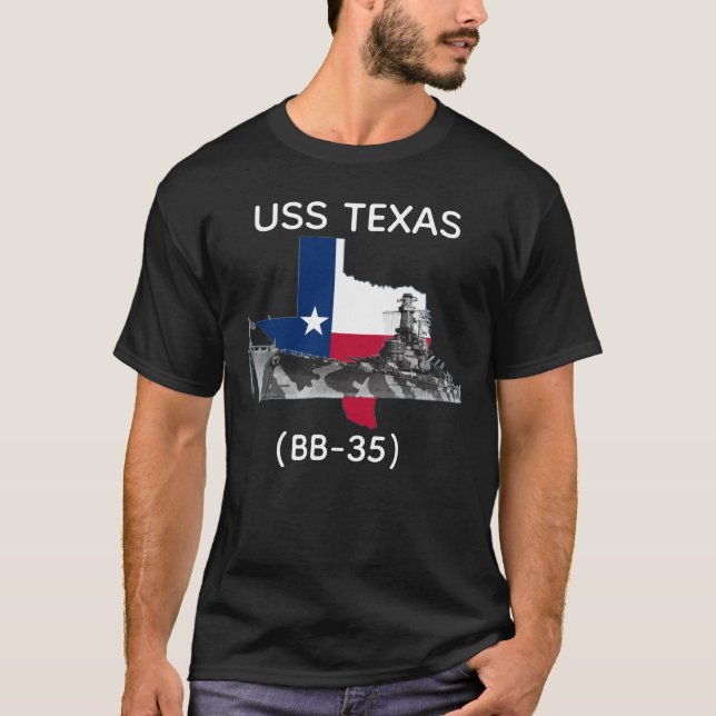 Camiseta USS Texas (BB-35) 2  (Anverso)