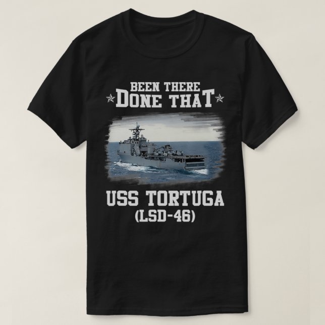 Camiseta USS Tortuga LSD46 Día del Padre (Diseño del anverso)