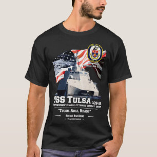 Camiseta USS Tulsa LCS16 Combate litoral independiente