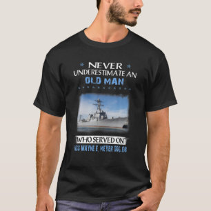 Camiseta USS Wayne E. Meyer DDG-108 Destroyer Class Padre