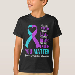 Camiseta Usted amabilidad sea amable Prevención de la conci