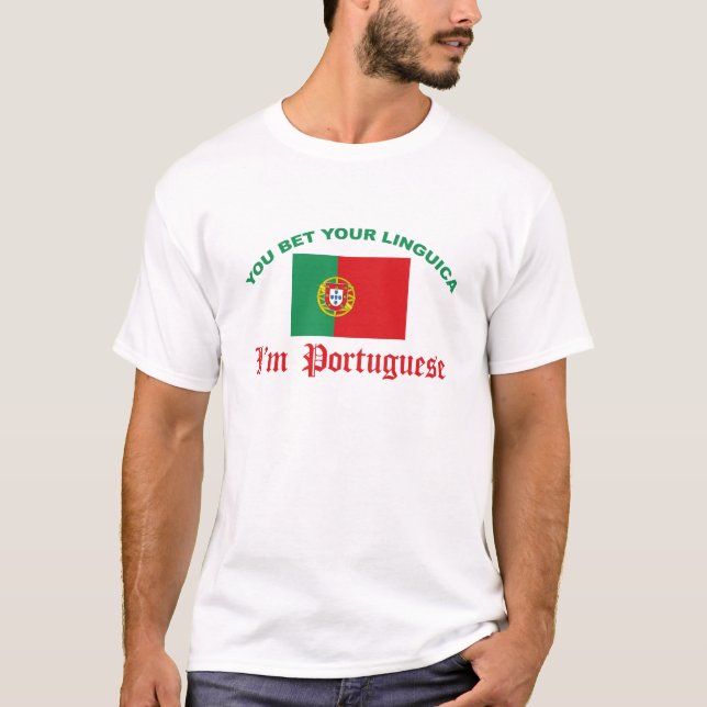 Camiseta Usted apostó su Linguica (Anverso)