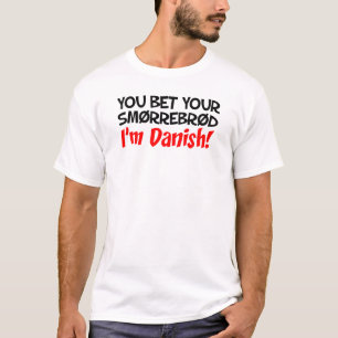 Camiseta Usted apuesta su Smorrebrod que soy danés