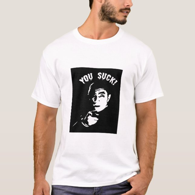 Camiseta usted chupa (Anverso)