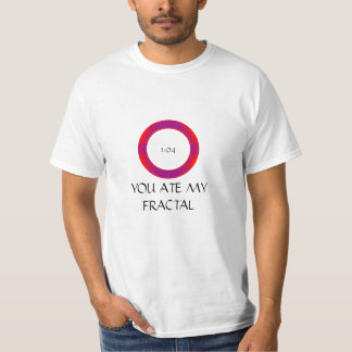 CAMISETA USTED COMIÓ MI FRACTAL