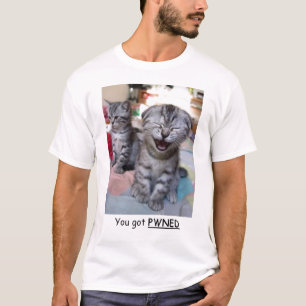 Camiseta Usted consiguió Pwned