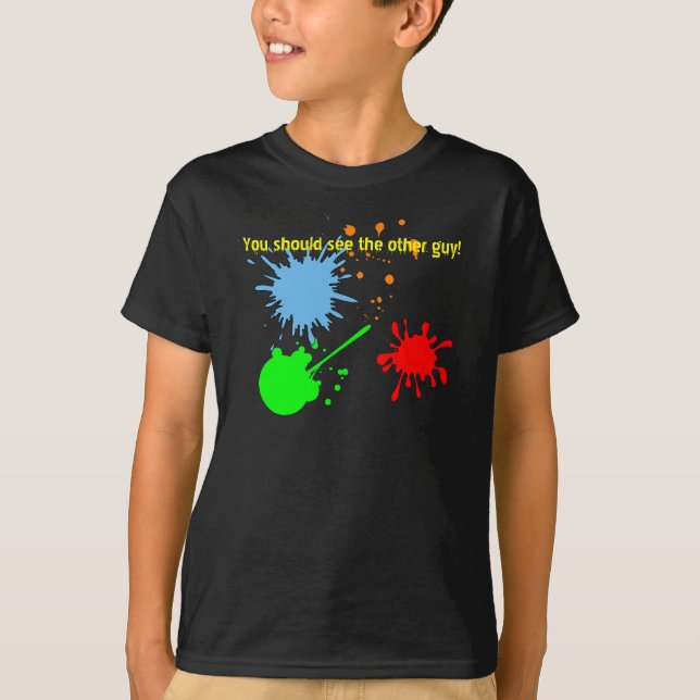 Camiseta Usted debe ver al otro individuo (Anverso)
