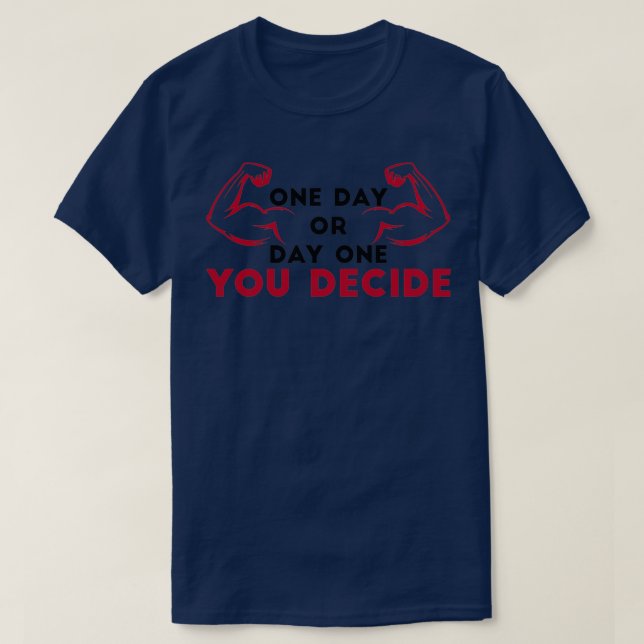 Camiseta Usted decide (Diseño del anverso)