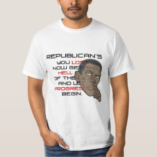 CAMISETA USTED DEL REPUBLICANO PERDIÓ
