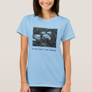 Camiseta Usted dice la "almeja," digo la "mercenaria."