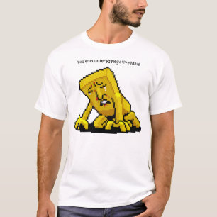 Camiseta ¡Usted encontró Negativeman!