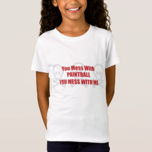 Camiseta Usted ensucia con Paintball que usted ensucia