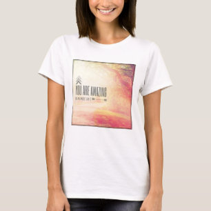 Camiseta Usted es asombroso
