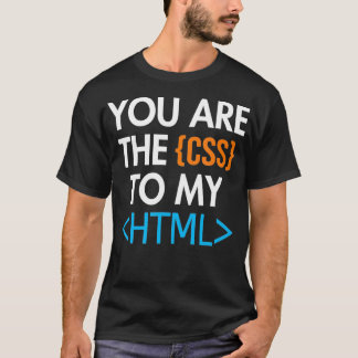 Camiseta Usted es el CSS al software de mi Ingeniero de Cód