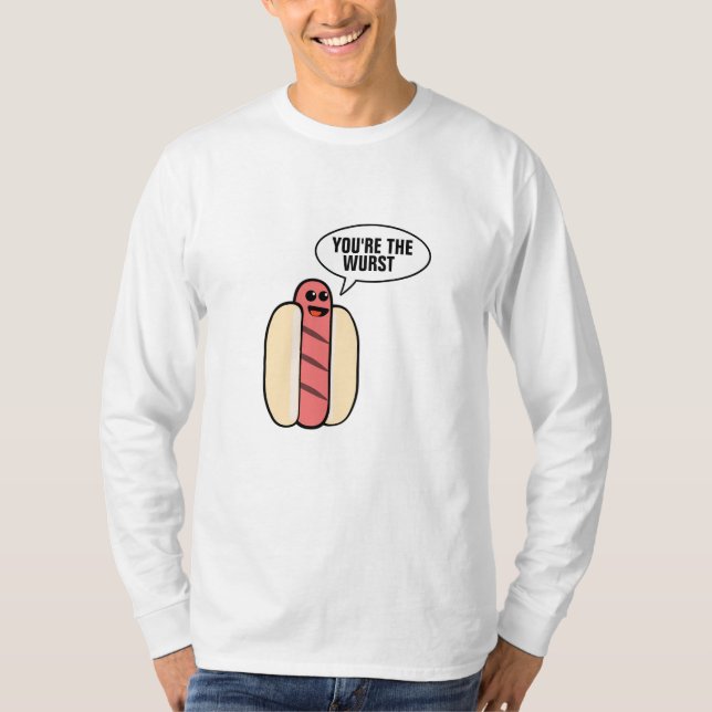 Camiseta Usted es el Wurst (Anverso)
