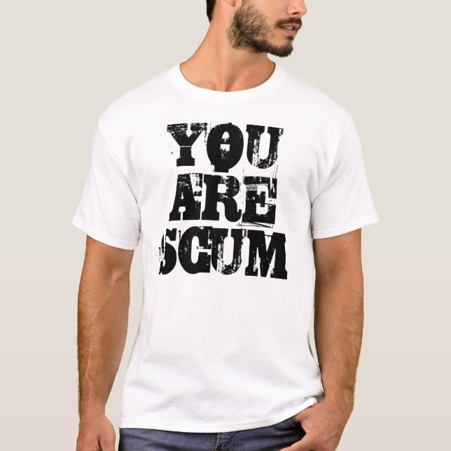 CAMISETA USTED ES ESPUMA (Anverso)