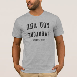 CAMISETA USTED ES FABULOSO