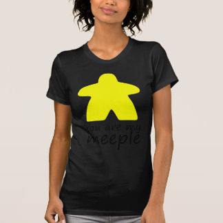 Camiseta Usted es mi meeple - amarillo