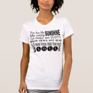 Camiseta Usted es mi ropa y regalos de la sol