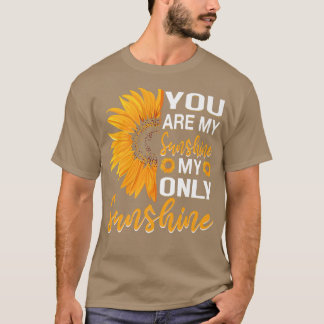 Camiseta usted es sol mi único sol Sunflower Premiu
