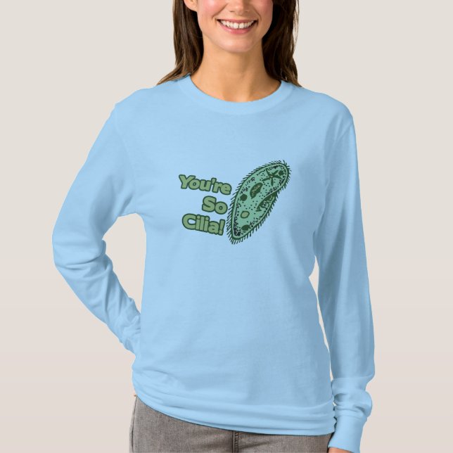 Camiseta Usted es tan cilios (Anverso)