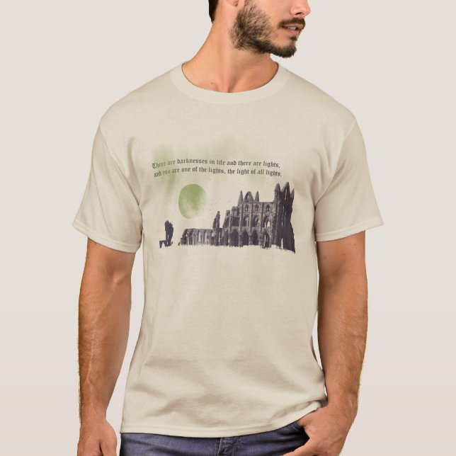 Camiseta Usted es una de las luces (Anverso)