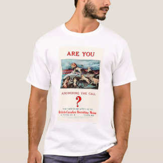 Camiseta ¿Usted está contestando a la llamada? (US02111)