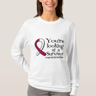 Camiseta Usted está mirando a un superviviente principal