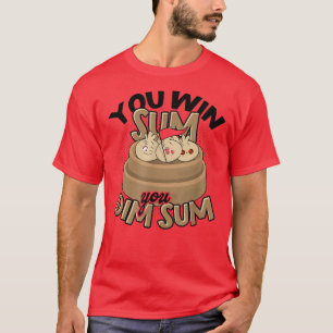 Camiseta Usted gana suma Usted dim sum Baking Vegan Healthy