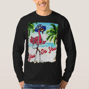 Camiseta Usted Hace Las Vacaciones De Verano De Flamingo