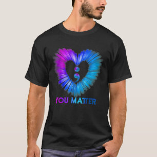 Camiseta Usted Importa Semico De Concienciación Y Prevenció