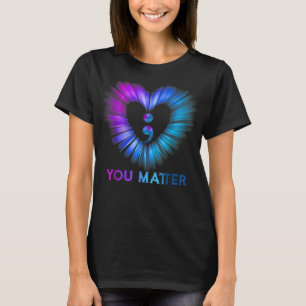 Camiseta Usted Importa Semico De Concienciación Y Prevenció