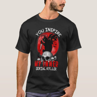 Camiseta Usted Inspira Mi Hallo De Gato Negro De Kller Seri