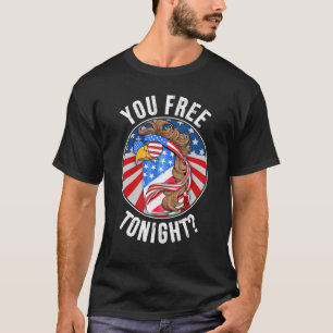 Camiseta Usted Libre Esta Noche La Cerveza De Águila Puede 