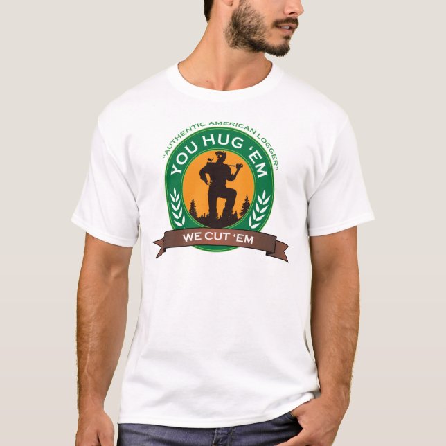Camiseta Usted los abraza que los cortamos (Anverso)