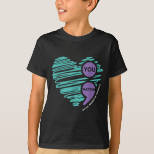 Camiseta Usted Mes de Concientización sobre la Prevención d