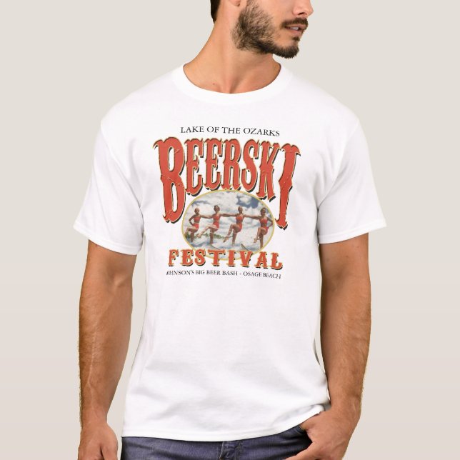 Camiseta Usted modifica - el festival de Beerski para (Anverso)