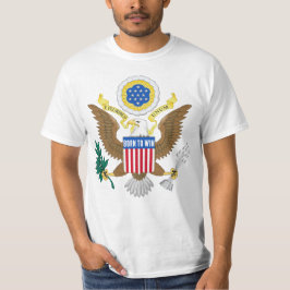 Camiseta Usted nació para ganar.