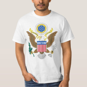 Camiseta Usted nació para ganar.