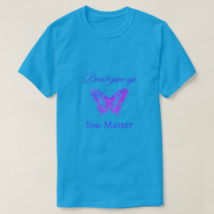 Camiseta Usted no está solo en salud mental