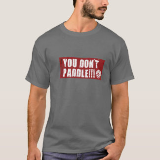Camiseta Usted no se bate