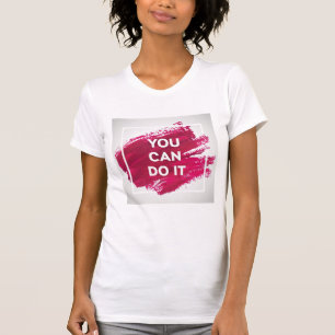 Camiseta Usted puede hacerlo 3
