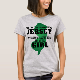 Camiseta Usted puede sacar al chica de jersey….