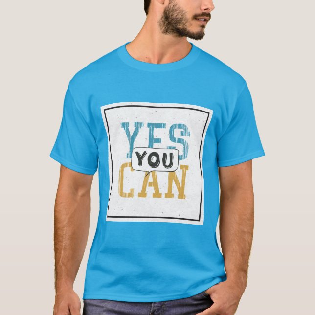 Camiseta Usted puede sí (Anverso)