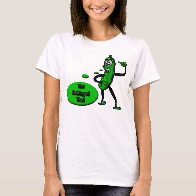 Camiseta ¡Usted que mira esto! (Anverso)